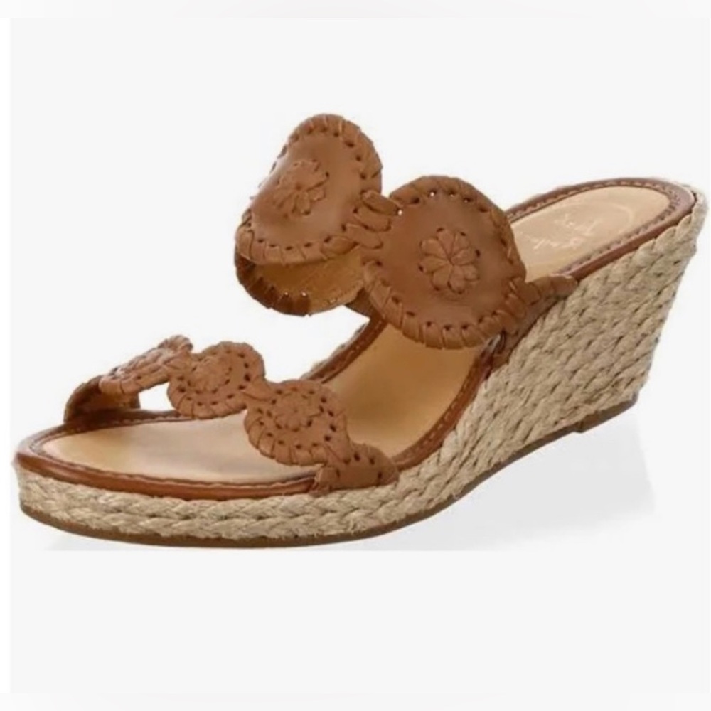 Jack Rogers Espadrille Shelby Wedge Slides